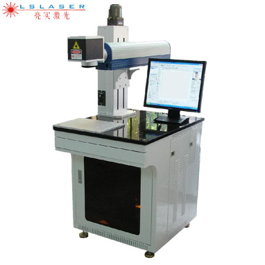 用CO2激光打標(biāo)機(jī)對(duì)玻璃材質(zhì)的打標(biāo)效果進(jìn)行調(diào)試(圖2) 玻璃激光打標(biāo)